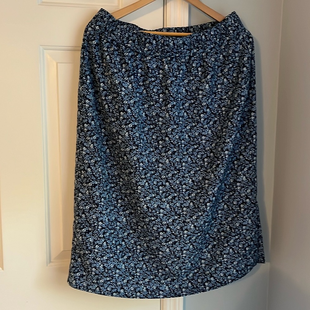 J. Crew Floral Pencil Skirt - Size L